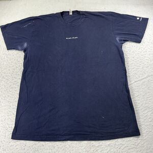 Apple Computers Men's XL Employee Trainer Navy Blue No Pain All Gain T Shirt